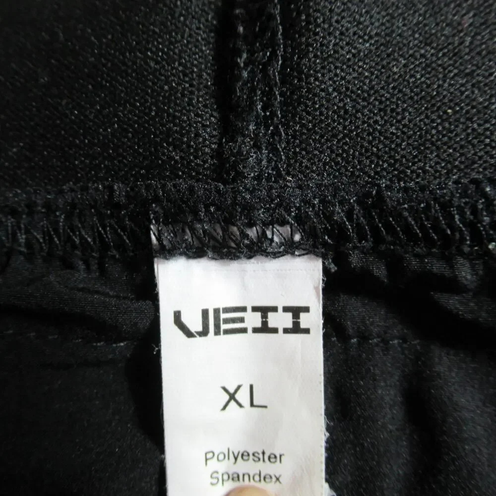 VEII Shorts Womens XL Black Running Athletic Active Short Gym Elastic Waist